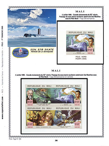page number pole_280__ from album pole to collect stamps