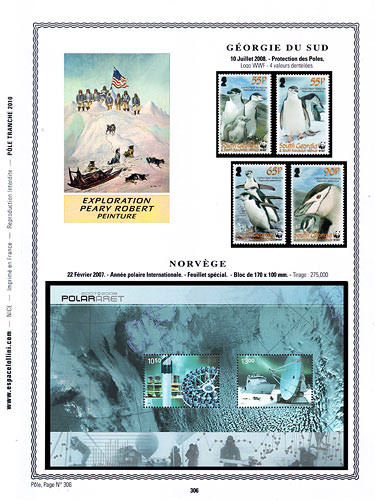 page number pole_306__ from album pole to collect stamps