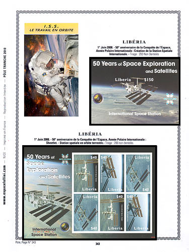 page pole_343__ de album collection pole de timbres