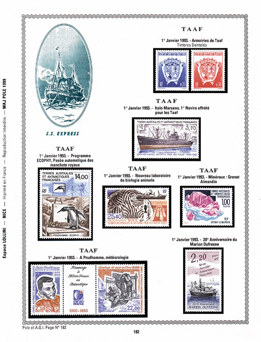 page pole_182__ from album collection pole of stamps