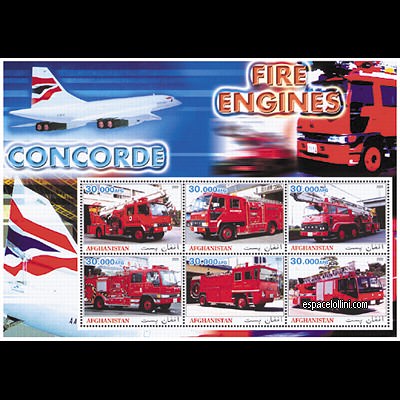 le timbre concorde AFG 1/6 C