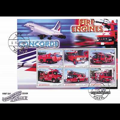 le timbre concorde AFG 1/6 F
