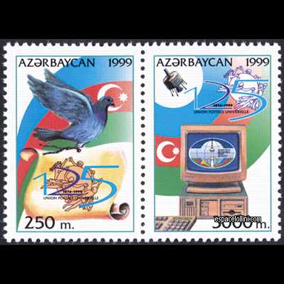 the stamp 10150 AZE 1/2