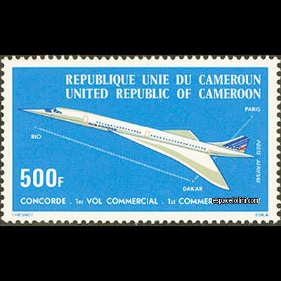 le timbre concorde CAM 1