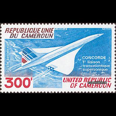 le timbre concorde CAM 9