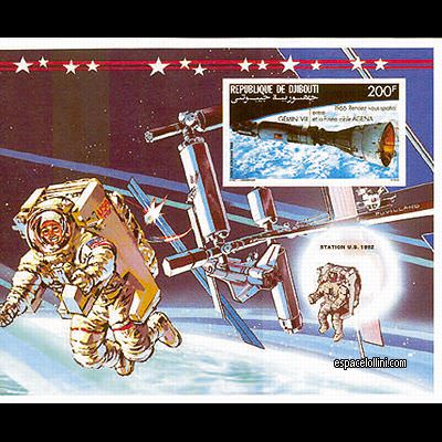 le timbre 8560  DJI 4 BA