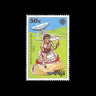 the stamp 8550  FIJ 1