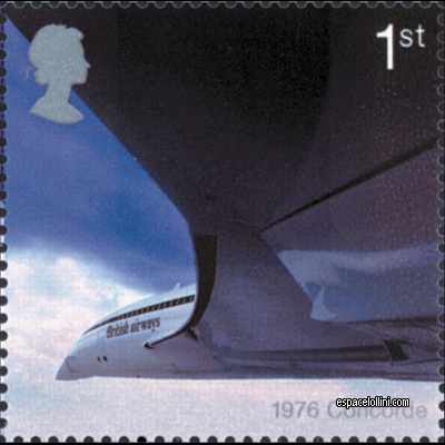 the stamp concorde GBR 6