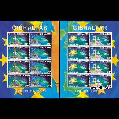 le timbre 9530 GIB 1/4 G