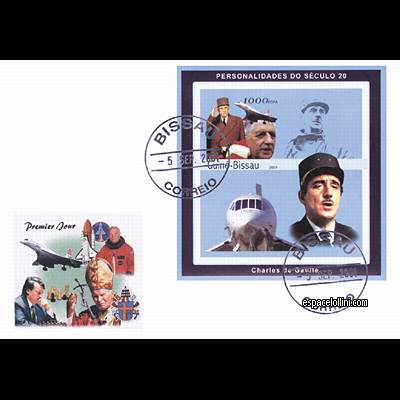 the stamp concorde GUB 26 FA