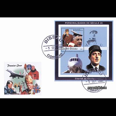 the stamp concorde GUB 26 F