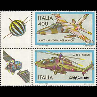 le timbre 8750 ITA 2+4