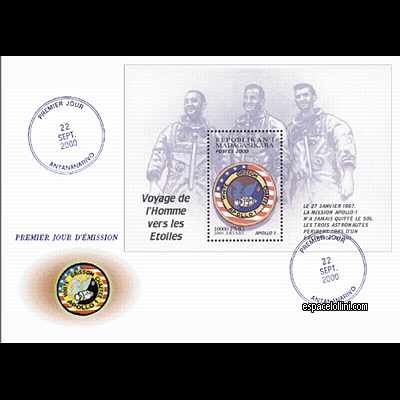the stamp 10050 MAD 16 F
