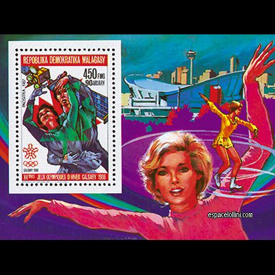 le timbre 8617 MAD 6 B