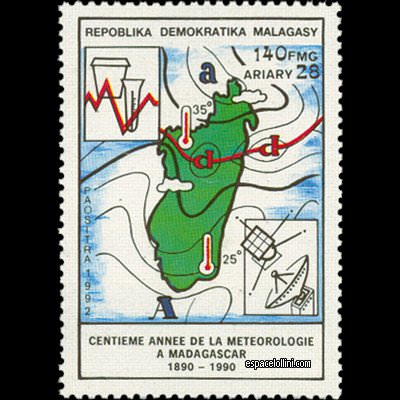 le timbre 9570 MAD 1