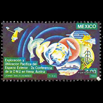 le timbre 7519  MEX 1