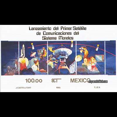 le timbre 8440 MEX 4 BA