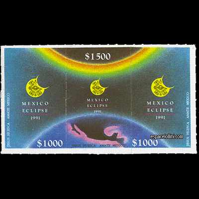 le timbre 9289  MEX 1/3