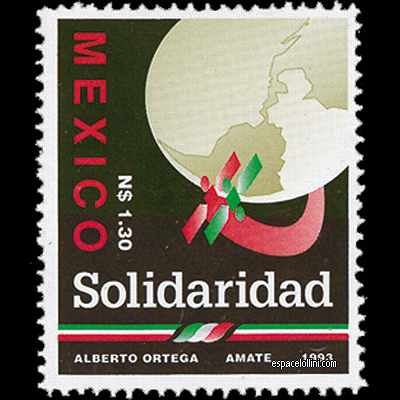 le timbre 9570  MEX 2