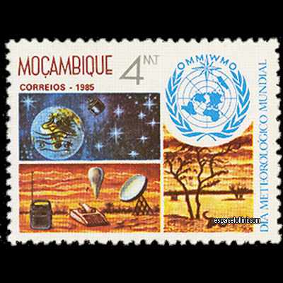 le timbre 8550  MOZ 1