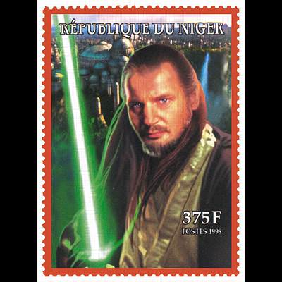 the stamp 10100 NIG 83