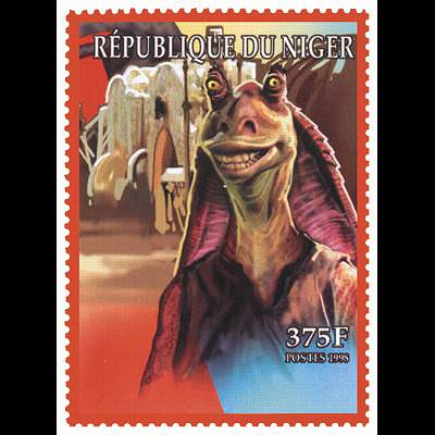 the stamp 10100 NIG 88