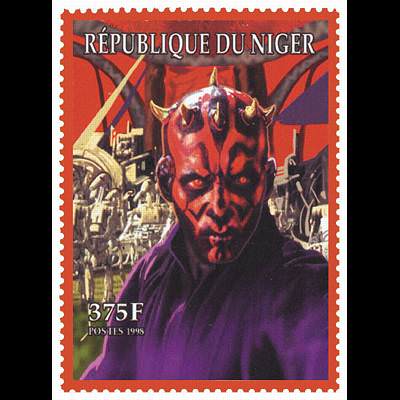 the stamp 10100 NIG 87