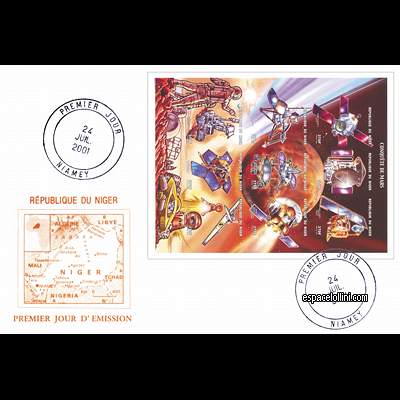 le timbre 10220 NIG 1/9 FA
