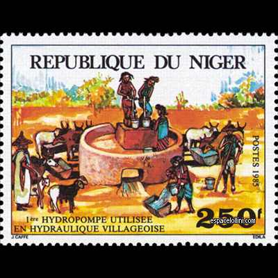 le timbre 8750 NIG 2