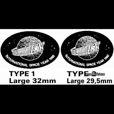 le timbre 9200 OAM 1+3 overprints Type 1&2