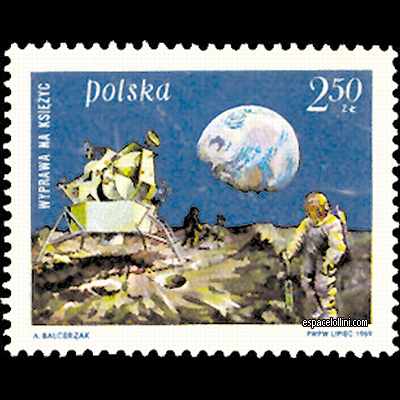 the stamp 4500 POL 1