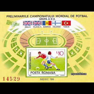 le timbre 8620 ROU 1 BA