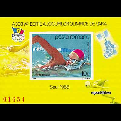 le timbre 8820 ROU 1 BA