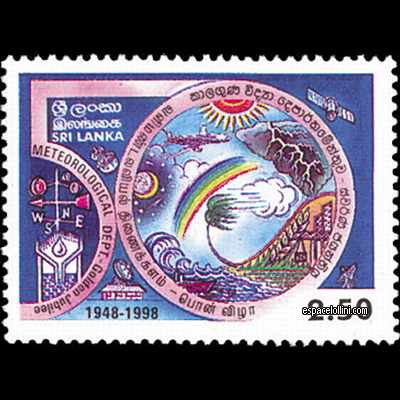 le timbre 10086 SRI  2