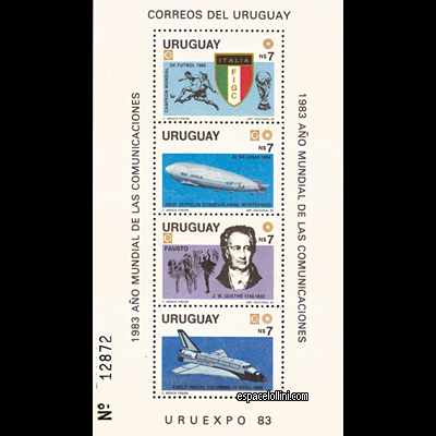 le timbre 7325 URU 4 C