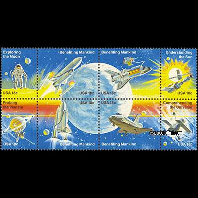 le timbre 7325 USA 1/8