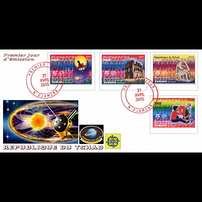 le timbre 10388 TCH 1/4 FA