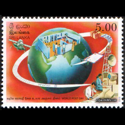 le timbre 10390 SRI 1