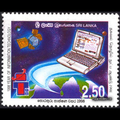 le timbre 10086 SRI 1
