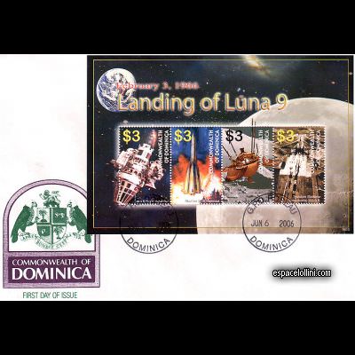 le timbre 10401 DOM 1/4 F