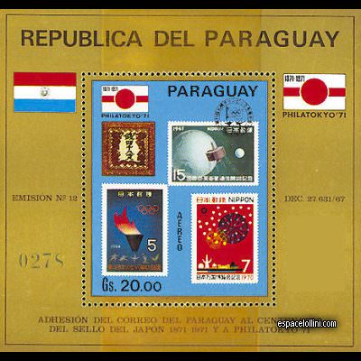 the stamp 3650 PAR 1 B