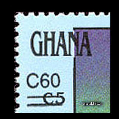 the stamp 8100 GHA 4 detail