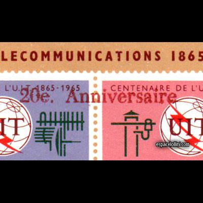 le timbre 800 HAI 3/4 CA overprint