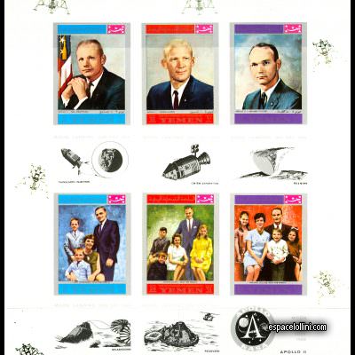 the stamp 4500 YEM 28/33 CA