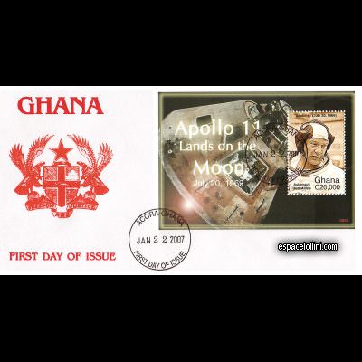 the stamp 10401 GHA 5 F