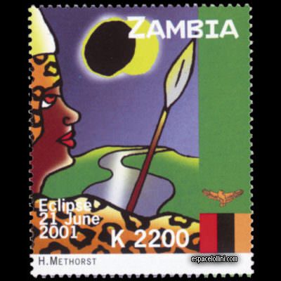 le timbre 10201 ZAM 5