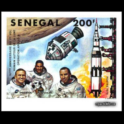 le timbre 6930 SEN 3 A
