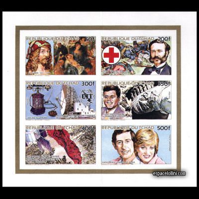 le timbre 7930 TCH 1/6 DA