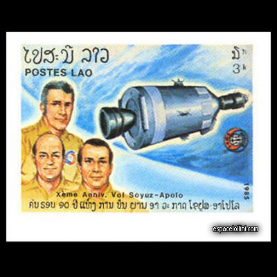 le timbre 8450 LAO 5 A
