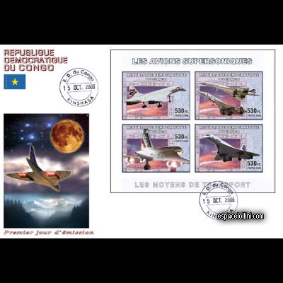 le timbre concorde CON 92/95 FA